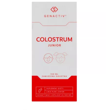 Colostrum Genactiv Junior zawiesina doustna x 150 ml colostrum Genactiv