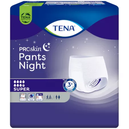 TENA Pants ProSkin Super Night M x 10 sztuk pieluchomajtki dla dorosłych ESSITY POLAND SP. Z O.O.
