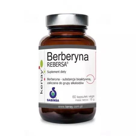 Kenay Berberyna 250 mg x 60 kapsułek naturalne preparaty na odporność KENAY