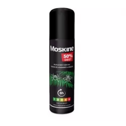 Moskine 50% DEET płyn na komary kleszcze i meszki x 80 ml Preparaty na owady VACO RETAIL SP. Z O.O.