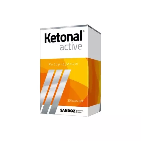 Ketonal Active kps-tw 50 mg x 30 kapsułek tabletki przeciwbólowe SANDOZ GMBH