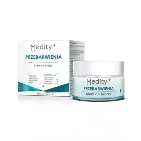 MEDITY + PRZEBARWIENIA Krem do twarzy x 50 ml do twarzy AVA Laboratorium Kosmetyczne