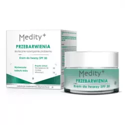 MEDITY + PRZEBARWIENIA Krem do twarzy SPF30 x 50 ml do twarzy AVA Laboratorium Kosmetyczne