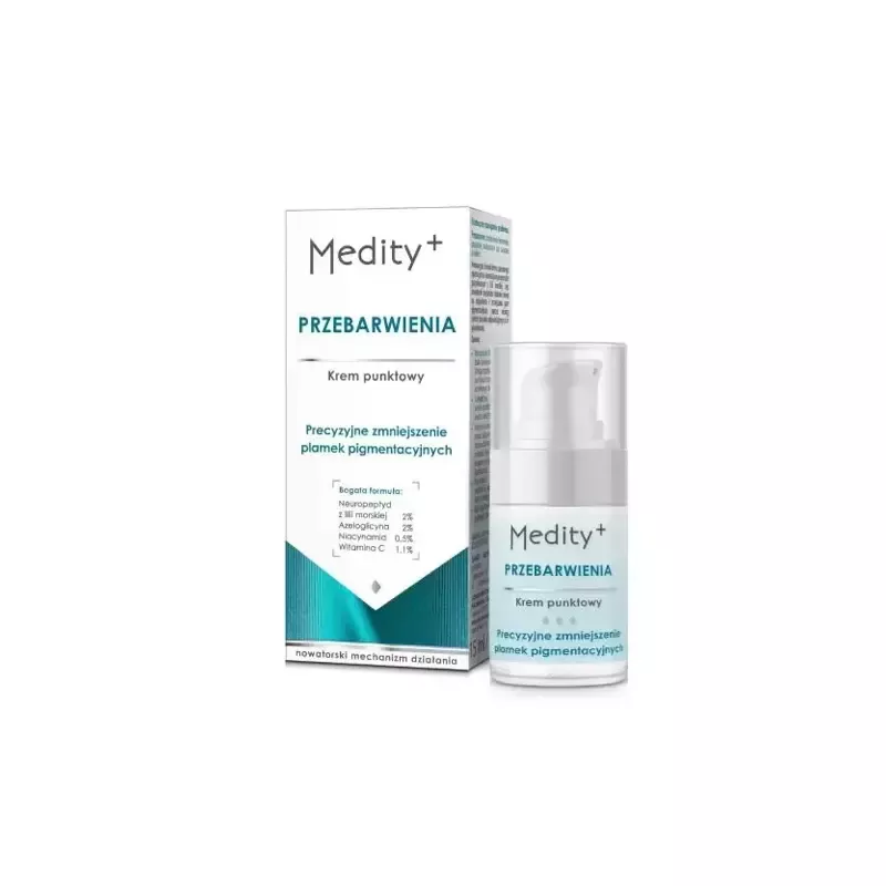 AVA Laboratorium Kosmetyczne MEDITY + PRZEBARWIENIA Krem punktowy x 15 ml — Składniki i ocena