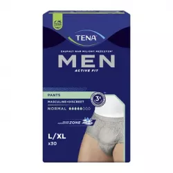 TENA Men Pants Normal Grey L/X x 30 sztuk pieluchomajtki dla dorosłych ESSITY POLAND SP. Z O.O.