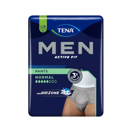 TENA Men Pants Normal Grey S/M x 30 sztuk pieluchomajtki dla dorosłych ESSITY POLAND SP. Z O.O.