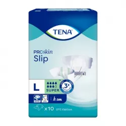 TENA SLIP ProSkin Super L x 10 sztuk pieluchomajtki dla dorosłych ESSITY POLAND SP. Z O.O.