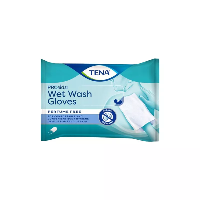 ESSITY POLAND SP. Z O.O. TENA WET WASH GLOVES Nawilżające Myjki x 8 sztuk — Składniki i ocena