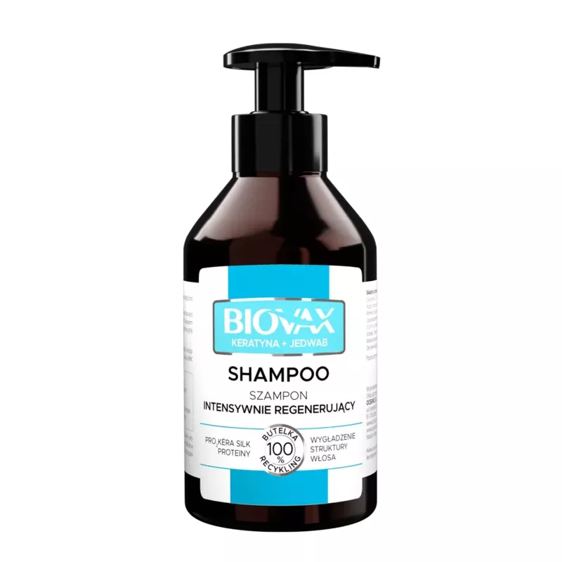 OCEANIC S.A. BIOVAX Szampon KERATYNA JEDWAB x 200 ml — Składniki i ocena