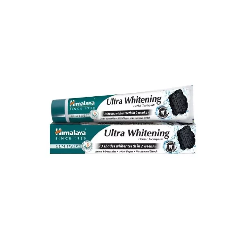 HIMALAYA HIMALAYA ULTRA WHITE pasta do zębów x 75 ml — Składniki i ocena