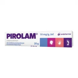 Pirolam żel 10mg/g x 20 g leki na grzybicę MEDANA PHARMA SPÓŁKA AKCYJNA