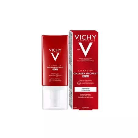 Vichy Liftactiv Collagen Specialist Krem przeciwzmarszczkowy na dzień x 50 ml do twarzy L'OREAL POLSKA