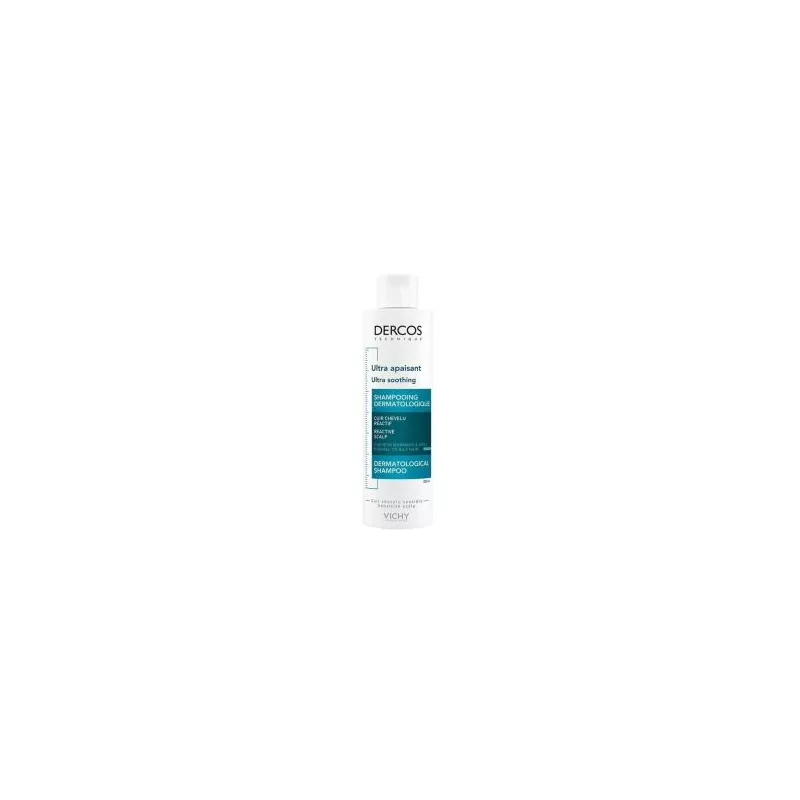 VICHY VICHY DERCOS Szampon ultrakojący do włosów tłustych x 200 ml — Składniki i ocena