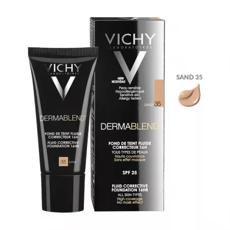 Vichy Dermablend 3D 35 fluid korygujący x 30 ml ( data ważności 31.03.2024 ) do twarzy VICHY