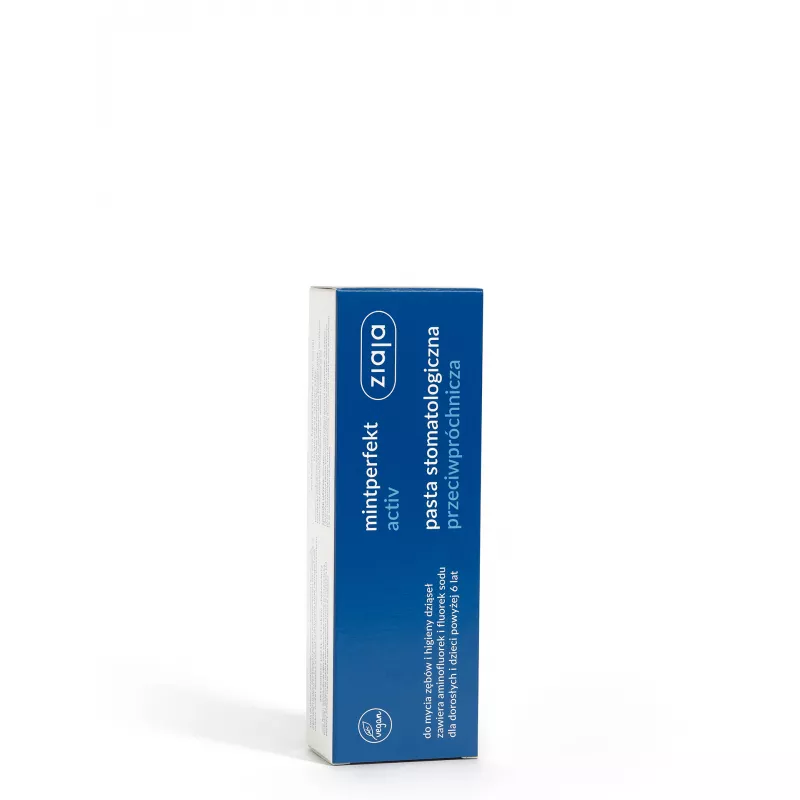ZIAJA LTD. Z.P.L. SP. Z O.O. ZIAJA MINTPERFEKT Activ pasta przeciwpróchnicza x 75 ml — Inhaltsstoffe i ocena