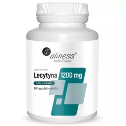 Aliness Lecytyna 1200 mg x 60 kapsułek Pamięć i koncentracja Aliness
