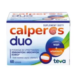 Calperos Duo x 60 tabletki osteoporoza TEVA PHARMACEUTICALS POLSKA SP. Z O. O.
