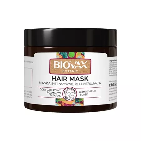 BIOVAX Botanic oczyszczająca maska do włosów x 200 ml do włosów OCEANIC S.A.