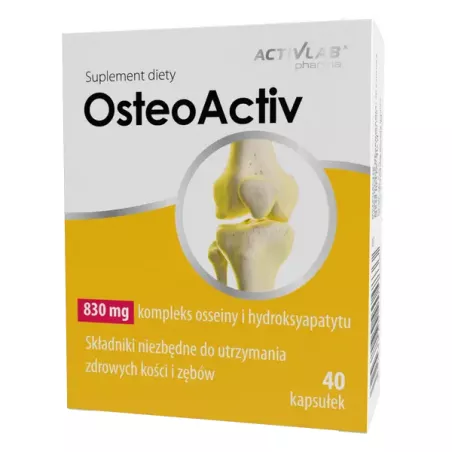 OsteoActiv x 40 kapsułek wzmocnienie Activlab Sp. z o.o.