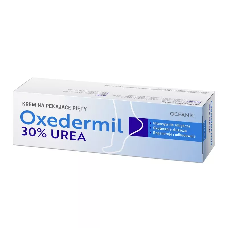 OCEANIC S.A. Oxedermil Krem na pękające pięty  50 ml — Inhaltsstoffe i ocena
