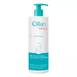 Oillan Baby żel do kąpieli,mycia ciała i włosów 3w1 400 ml kąpiele OCEANIC S.A.