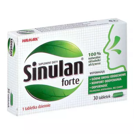 Sinulan Forte 30 tabletek chore zatoki WALMARK SP. Z O.O.