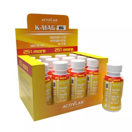 K-Mag B6 Shot ActivLab 100 ml magnez Activlab Sp. z o.o.