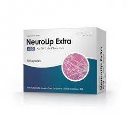 NeuroLip Extra 600 ActivLab x 30 kapsułek Preparaty dla diabetyków Activlab Sp. z o.o.