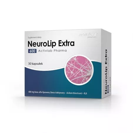 NeuroLip Extra 600 ActivLab x 30 kapsułek regulacja poziomu cukru Activlab Sp. z o.o.