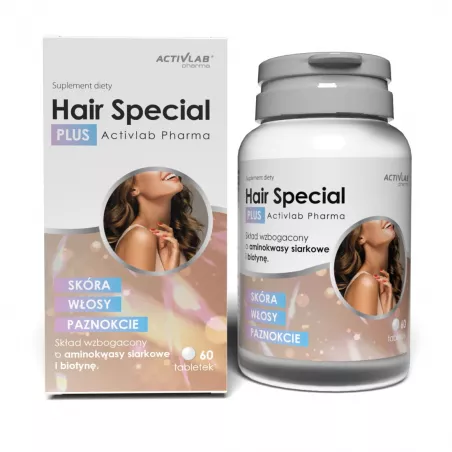 Hair Special PLUS Activlab x 60 tabletek Skóra Włosy i paznokcie Activlab Sp. z o.o.