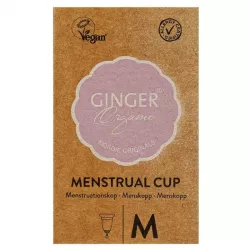 eko Kubeczek menstruacyjny Ginter Organic M x 1 sztuka podpaski tampony kubki menstr. GINGER ORGANIC