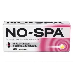 No-spa tabletki 40mg x 40 tabletek tabletki przeciwbólowe SANOFI AVENTIS SP. Z O.O.
