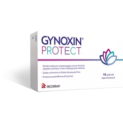 Gynoxin Protect globulki dopochwowe x 10 globulek infekcje intymne Logus Pharma S.r.l.