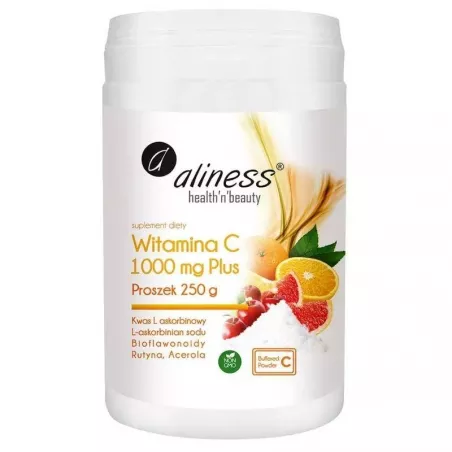 Aliness Witamina C 1000 mg PLUS x 250 g witamina C Aliness