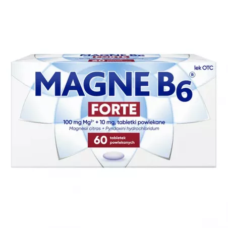 Magne B6 Forte 60 tabletek magnez SANOFI AVENTIS SP. Z O.O.