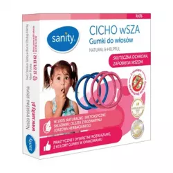CICHO wSZA Gumki do włosów x 4 sztuki wszy SMEDICAL HEALTH & BEAUTY. S.L.