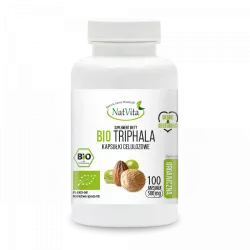 NatVita BIO Triphala 500 mg 100 kapsułek Preparaty na trawienie NatVita