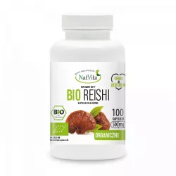 NatVita Reishi BIO 500 mg 100 kapsułek reishi NatVita