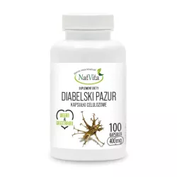 NatVita Diabelski Pazur 400 mg 100 kapsułek reumatyzm NatVita