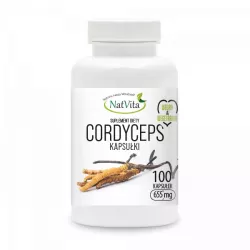 NatVita Cordyceps 655 mg x 100 kapsułek Superfoods NatVita