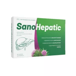 SanoHepatic 70 mg x 60 tabletki ( data ważności 30.11.2025 ) wątroba NATUR PRODUKT PHARMA SP. Z O.O.