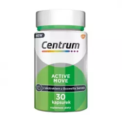 Centrum Active Move x 30 kapsułki (data ważności 30.06.2025 ) Multiwitaminy GLAXOSMITHKLINE CONSUMER HEALTHCARE SP. Z O.O.