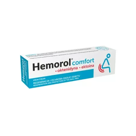 Hemorol Comfort krem x 35 g preparaty na hemoroidy WROCŁAWSKIE ZAKŁADY ZIELARSKIE "HERBAPOL" S.A.