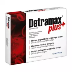Detramax Plus x 60 tabletek na wzmocnienie krążenia NOVASCON PHARMACEUTICALS SP. Z O.O.