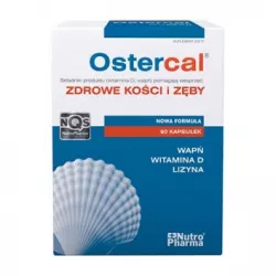 Ostercal tabletki powlekane x 90 tabletek osteoporoza NUTROPHARMA SP. Z O.O.