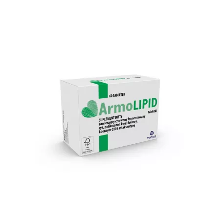 Armolipid x 60 tabletek leki i suplementy na cholesterol Viatris Healthcare Sp. z o.o.