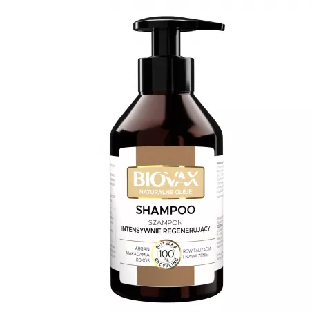 Biovax szampon argan makad kokos x 200 ml do włosów L'BIOTICA
