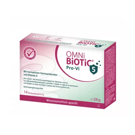 OmniBiotic Pro-Vi 5 x 14 saszetek Preparaty na odporność APG AllegroSan Pharma GmbH