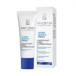 Iwostin Hydro sensita prebio krem nawilżający z prebiotykami x 50 ml ( data ważności 31.12.2025 ) do twarzy PERRIGO POLAND SP...