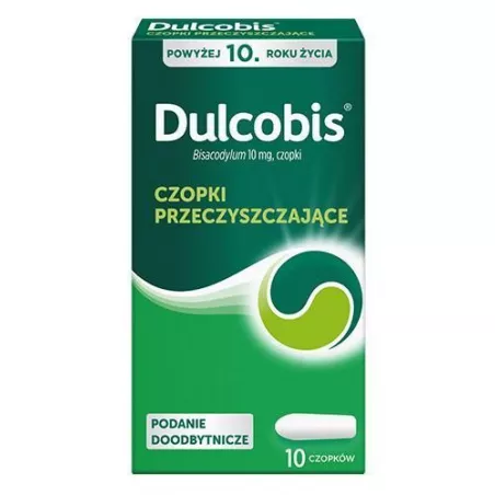Dulcobis czopki doodbytnicze 10 mg x 10 czopków preparaty na zaparcia SANOFI AVENTIS SP. Z O.O.